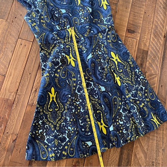 Plenty by Tracy Reece Paisley Tapestry Dress Women’s Size 10 - Picture 3 of 10